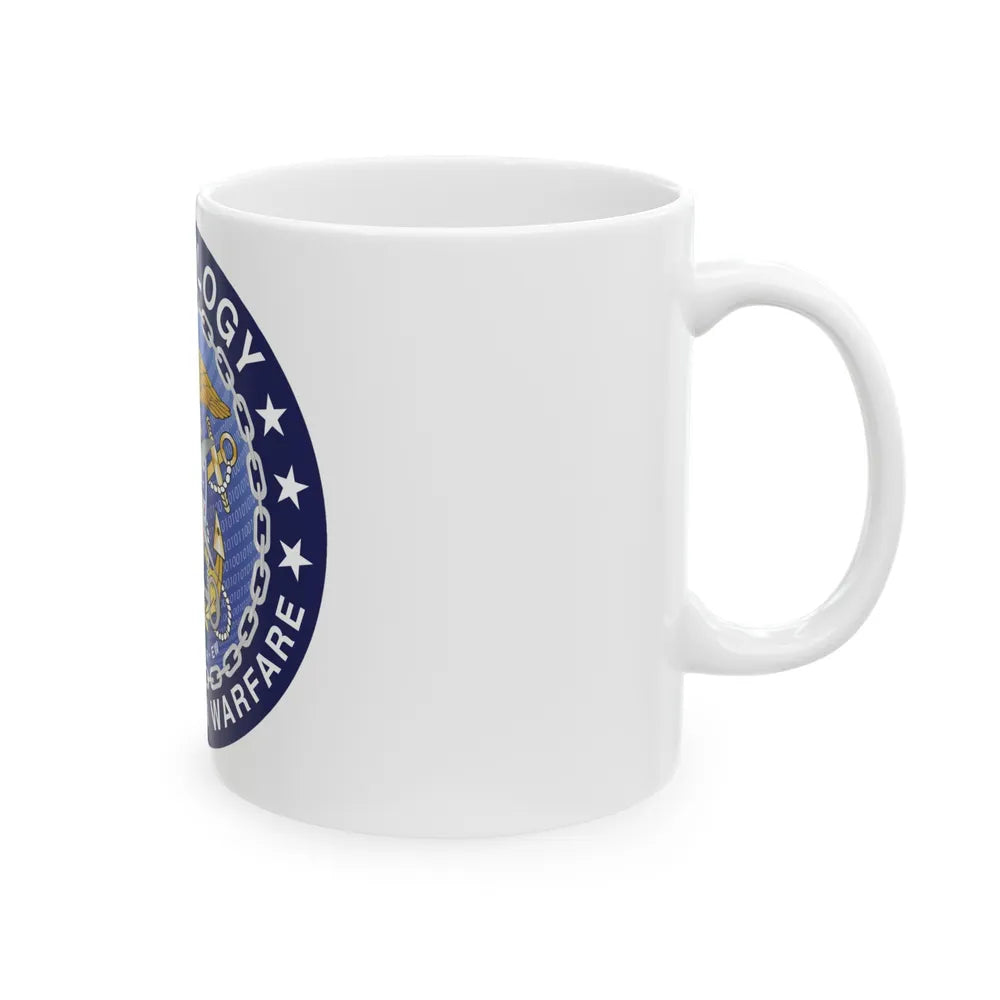 Navy cryptologic community (U.S. Navy) White Coffee Mug-Go Mug Yourself