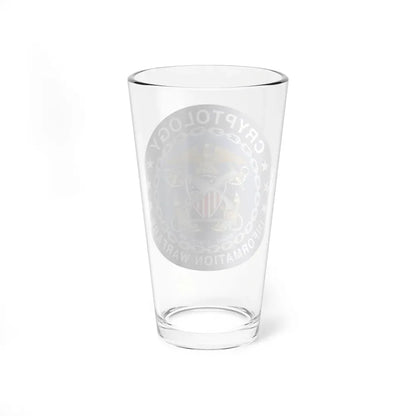 Navy cryptologic community (U.S. Navy) Pint Glass 16oz - Go Mug Yourself