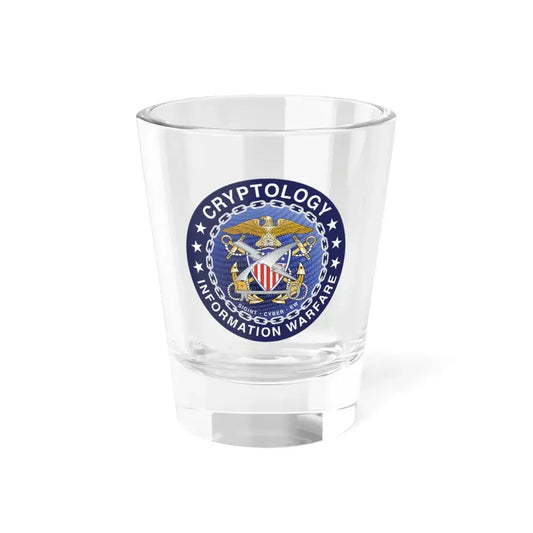 Navy cryptologic community (U.S. Navy) Shot Glass 1.5oz 1.5oz - Go Mug Yourself