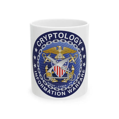 Navy cryptologic community (U.S. Navy) White Coffee Mug 11oz - Go Mug Yourself