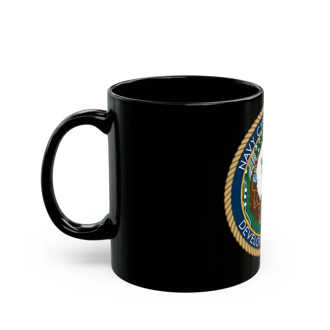 Navy Cyber Warfare Development Group (U.S. Navy) Black Coffee Mug - Go Mug Yourself