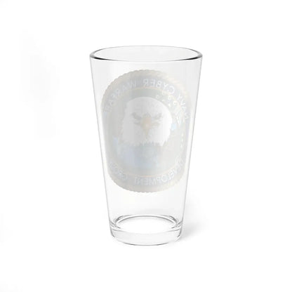 Navy Cyber Warfare Development Group (U.S. Navy) Pint Glass 16oz - Go Mug Yourself