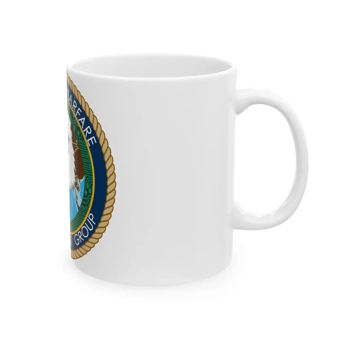 Navy Cyber Warfare Development Group (U.S. Navy) White Coffee Mug - Go Mug Yourself