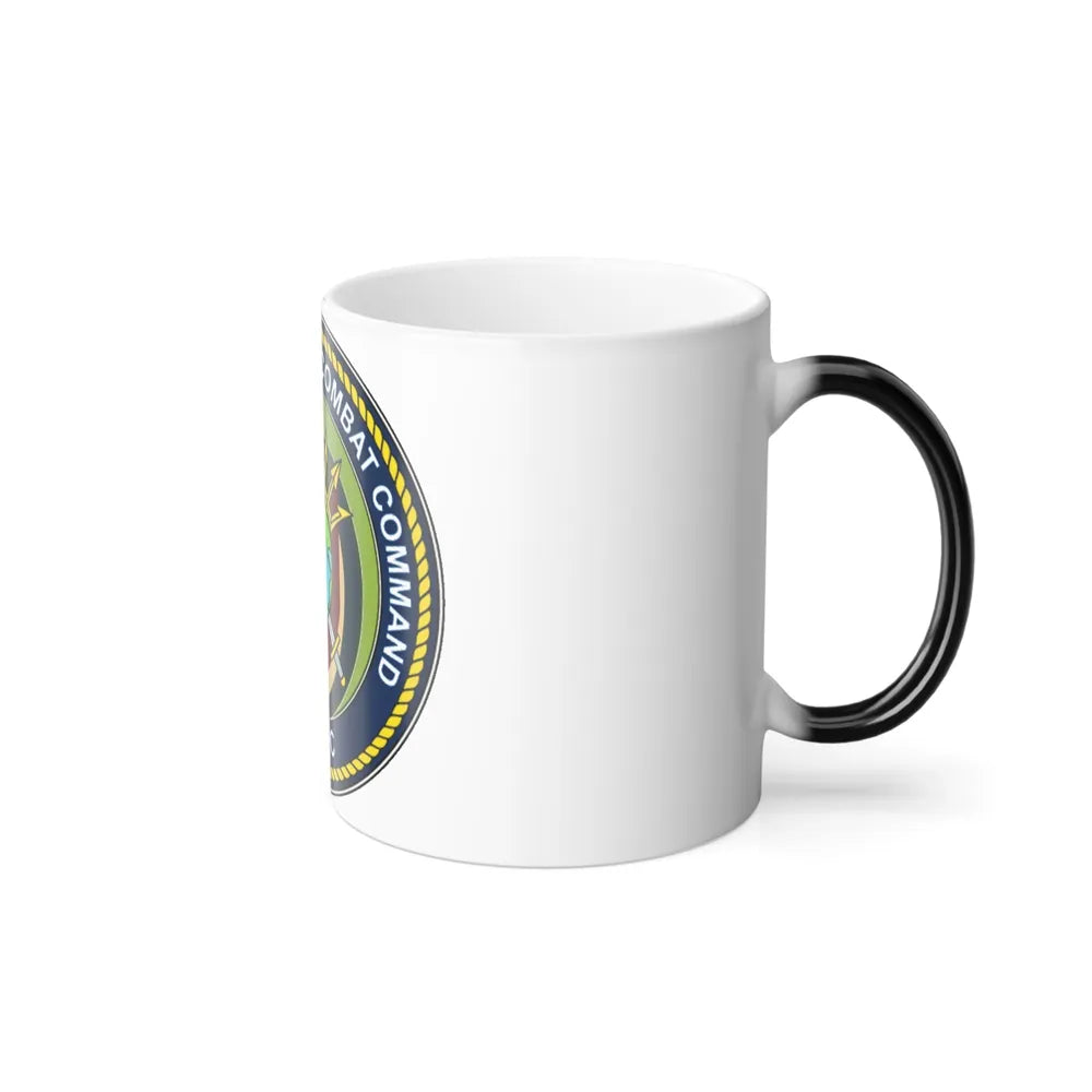 Navy Expeditionary Combat Command Pacific NECC Pacific (U.S. Navy) Color Changing Mug 11oz-Go Mug Yourself