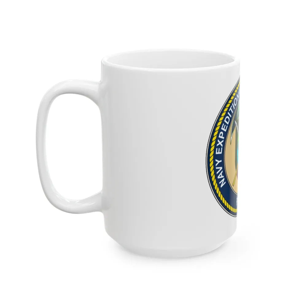 Navy Expeditionary Combat Command Pacific NECC Pacific (U.S. Navy) White Coffee Mug-Go Mug Yourself