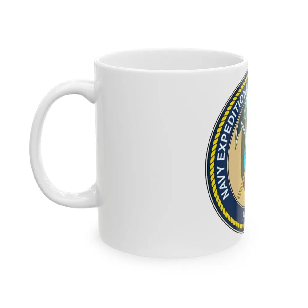 Navy Expeditionary Combat Command Pacific NECC Pacific (U.S. Navy) White Coffee Mug-Go Mug Yourself