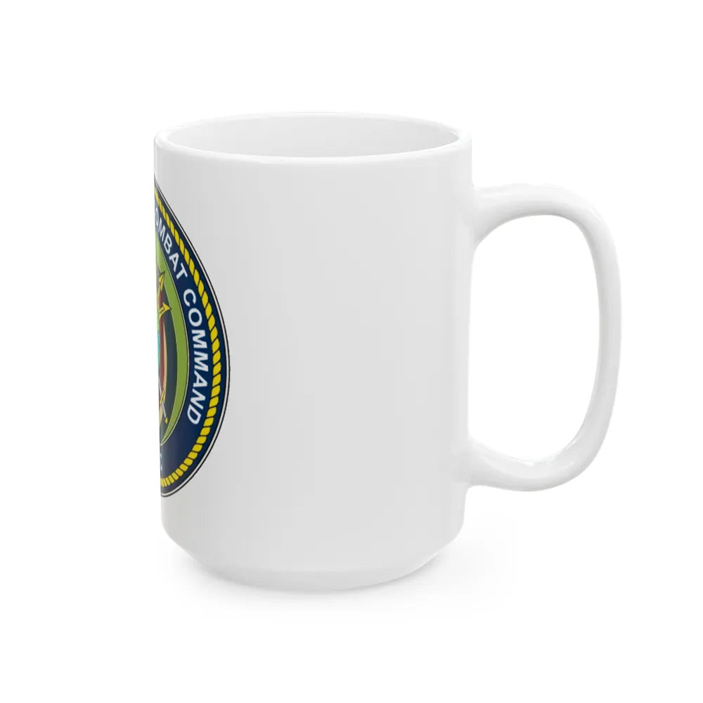 Navy Expeditionary Combat Command Pacific NECC Pacific (U.S. Navy) White Coffee Mug-Go Mug Yourself