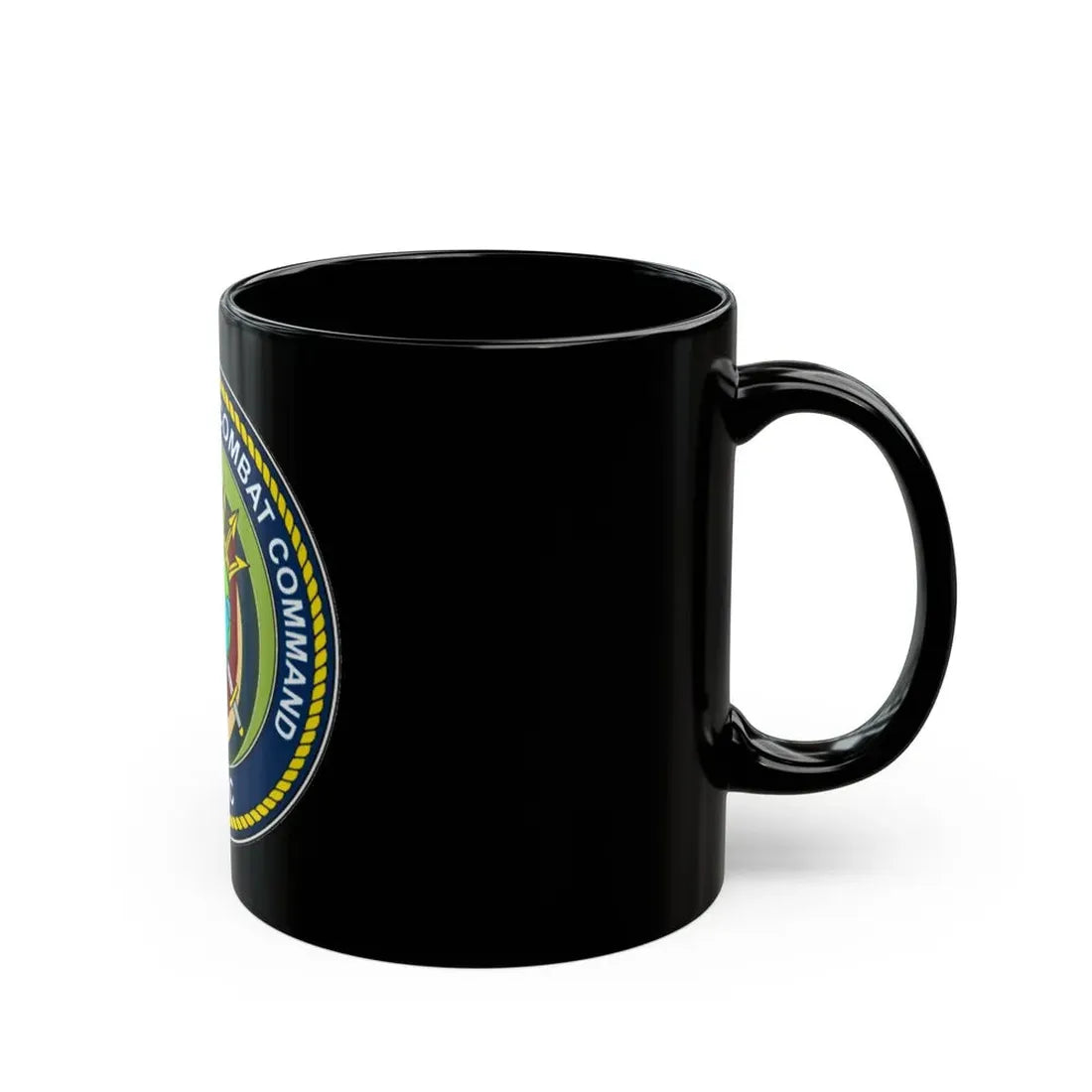 Navy Expeditionary Combat Command Pacific NECC Pacific (U.S. Navy) Black Coffee Mug - Go Mug Yourself