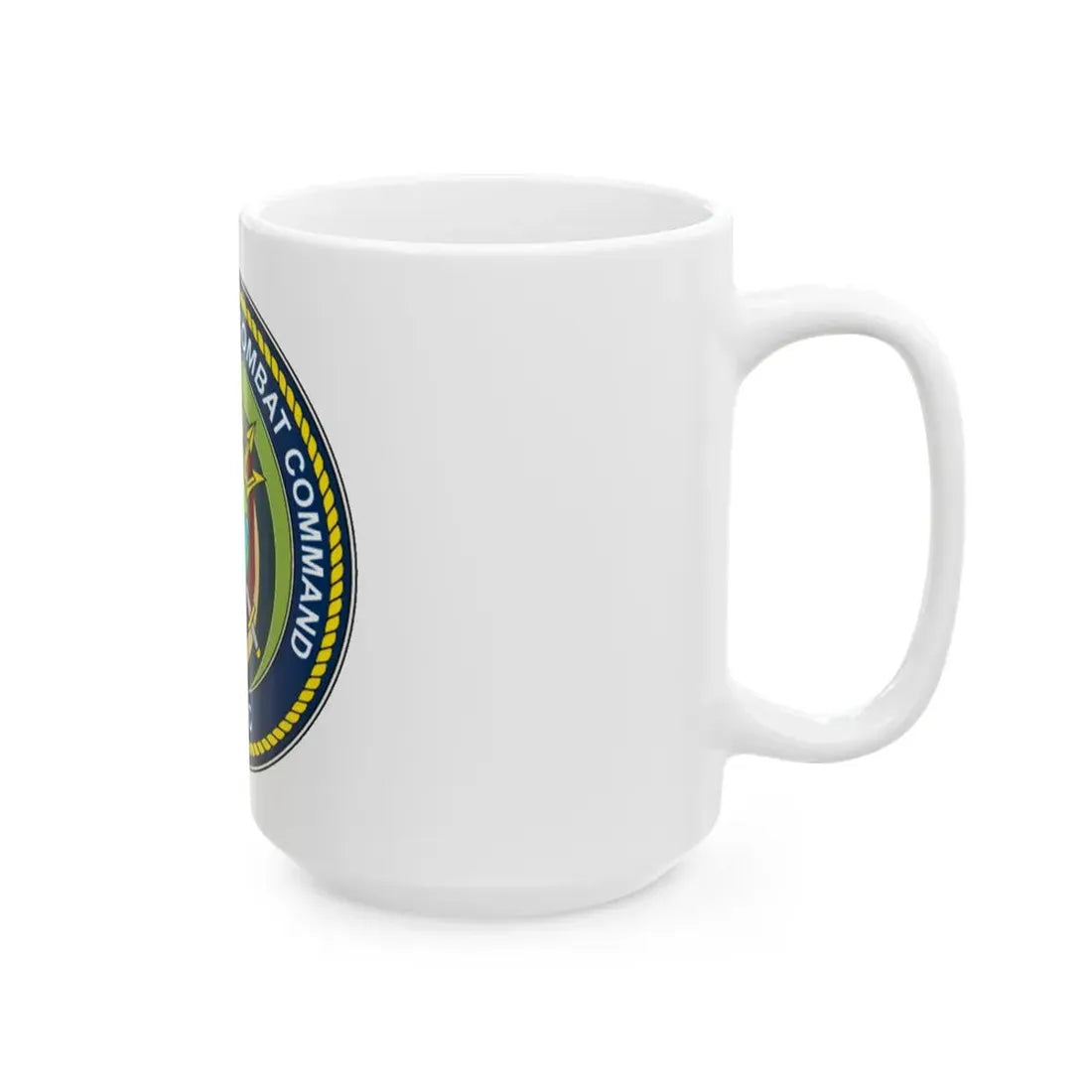 Navy Expeditionary Combat Command Pacific NECC Pacific (U.S. Navy) White Coffee Mug - Go Mug Yourself