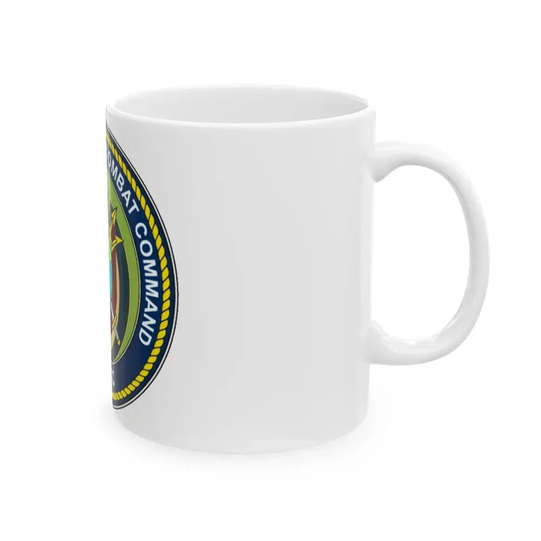 Navy Expeditionary Combat Command Pacific NECC Pacific (U.S. Navy) White Coffee Mug - Go Mug Yourself