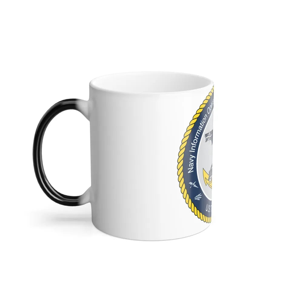 Navy Information Operations Command Pensacola FL US Tenth Fleet (U.S. Navy) Color Changing Mug 11oz-Go Mug Yourself