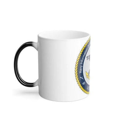Navy Information Operations Command Pensacola FL US Tenth Fleet (U.S. Navy) Color Changing Mug 11oz-Go Mug Yourself