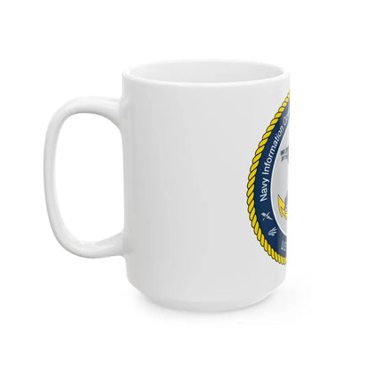 Navy Information Operations Command Pensacola FL US Tenth Fleet (U.S. Navy) White Coffee Mug-Go Mug Yourself