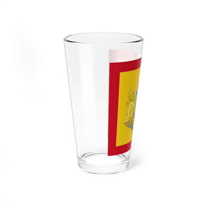 Navy Jack of Romania 1921 (Moldova) Pint Glass 16oz - Go Mug Yourself