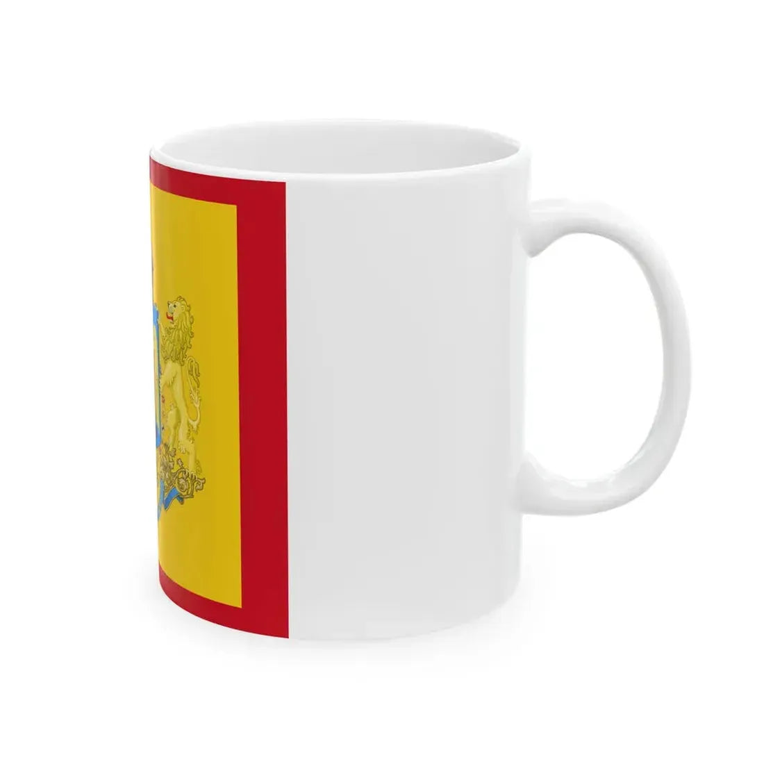 Navy Jack of Romania 1921 (Moldova) White Coffee Mug - Go Mug Yourself