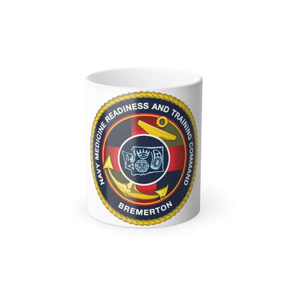 Navy Medicine Readiness and Training Command Bremerton (U.S. Navy) Color Changing Mug 11oz-11oz-Go Mug Yourself