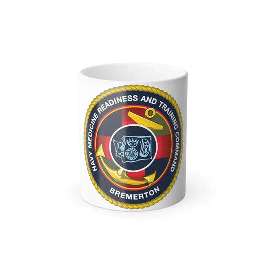 Navy Medicine Readiness and Training Command Bremerton (U.S. Navy) Color Changing Mug 11oz Default Title 11oz - Go Mug Yourself