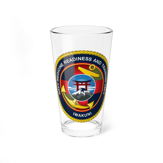 Navy Medicine Readiness and Training Unit Iwakuni (U.S. Navy) Pint Glass 16oz 16oz - Go Mug Yourself