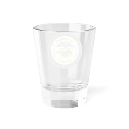 Navy Mustang I did it the hard way I earned it (U.S. Navy) Shot Glass 1.5oz - Go Mug Yourself