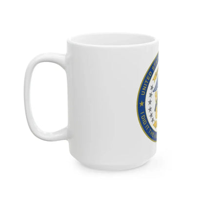 Navy Mustang I did it the hard way I earned it (U.S. Navy) White Coffee Mug - Go Mug Yourself