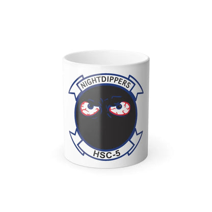 Navy Nightdippers HSC 5 (U.S. Navy) Color Changing Mug 11oz-11oz-Go Mug Yourself
