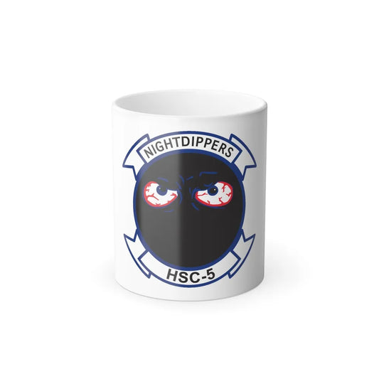 Navy Nightdippers HSC 5 (U.S. Navy) Color Changing Mug 11oz-11oz-Go Mug Yourself