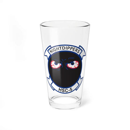 Navy Nightdippers HSC 5 (U.S. Navy) Pint Glass 16oz-16oz-Go Mug Yourself