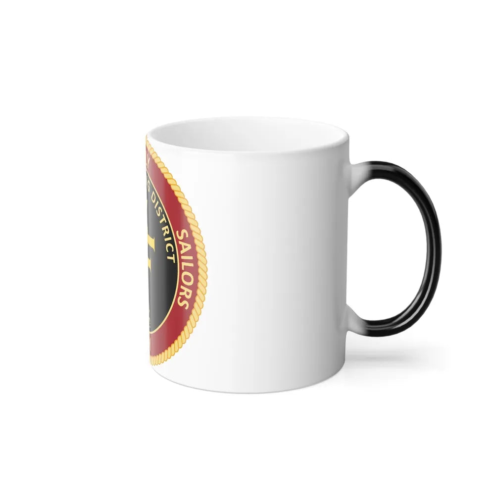 Navy Recruiting District San Francisco (U.S. Navy) Color Changing Mug 11oz-Go Mug Yourself