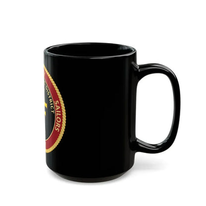 Navy Recruiting District San Francisco (U.S. Navy) Black Coffee Mug - Go Mug Yourself