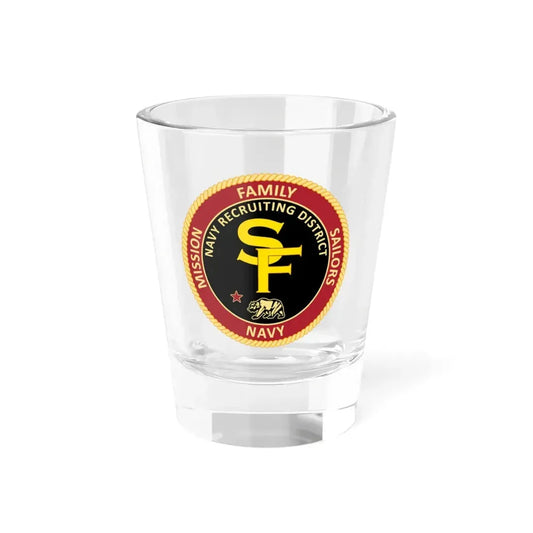 Navy Recruiting District San Francisco (U.S. Navy) Shot Glass 1.5oz 1.5oz - Go Mug Yourself