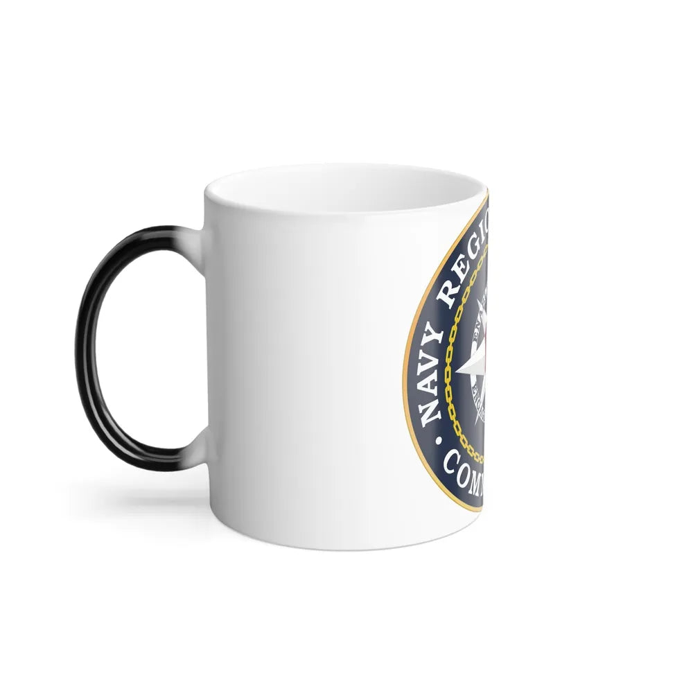 Navy Region Southeast (U.S. Navy) Color Changing Mug 11oz-Go Mug Yourself