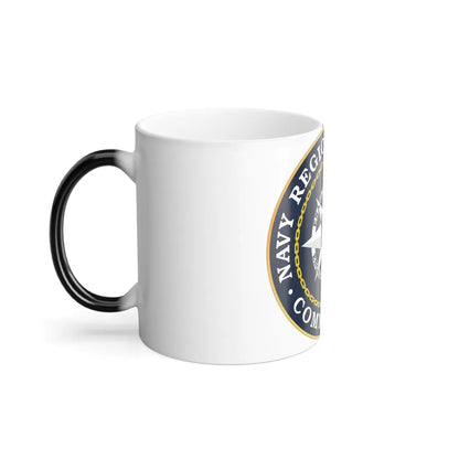 Navy Region Southeast (U.S. Navy) Color Changing Mug 11oz-Go Mug Yourself