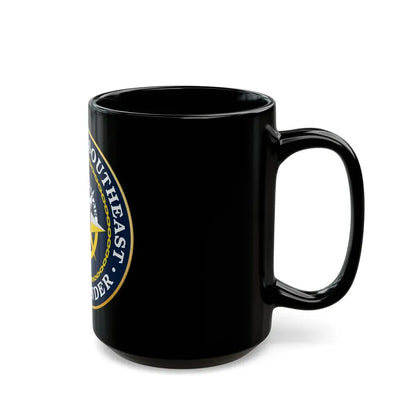 Navy Region Southeast (U.S. Navy) Black Coffee Mug - Go Mug Yourself