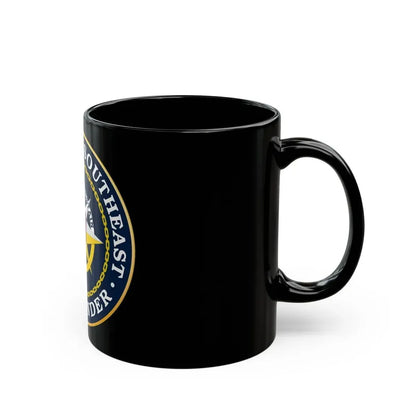 Navy Region Southeast (U.S. Navy) Black Coffee Mug - Go Mug Yourself