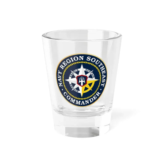 Navy Region Southeast (U.S. Navy) Shot Glass 1.5oz 1.5oz - Go Mug Yourself