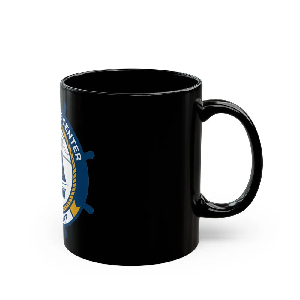 Navy Reserve Center Newport (U.S. Navy) Black Coffee Mug-Go Mug Yourself