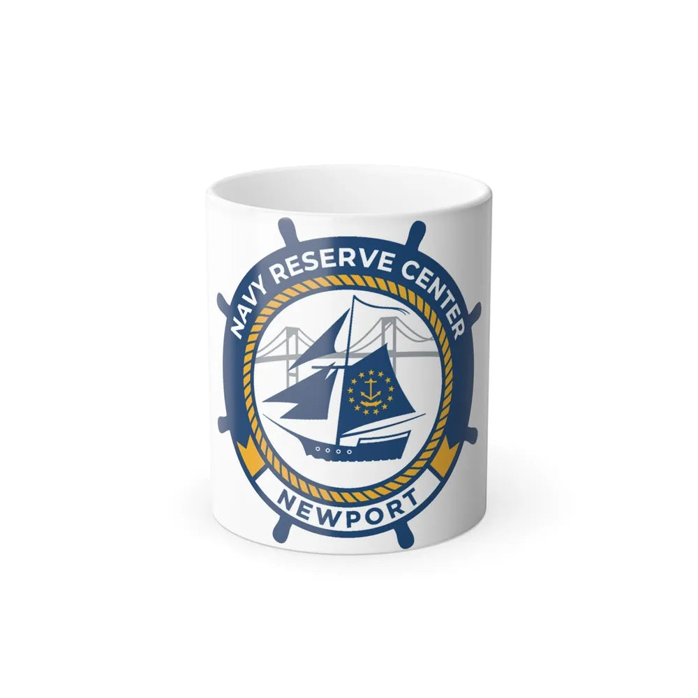 Navy Reserve Center Newport (U.S. Navy) Color Changing Mug 11oz-11oz-Go Mug Yourself