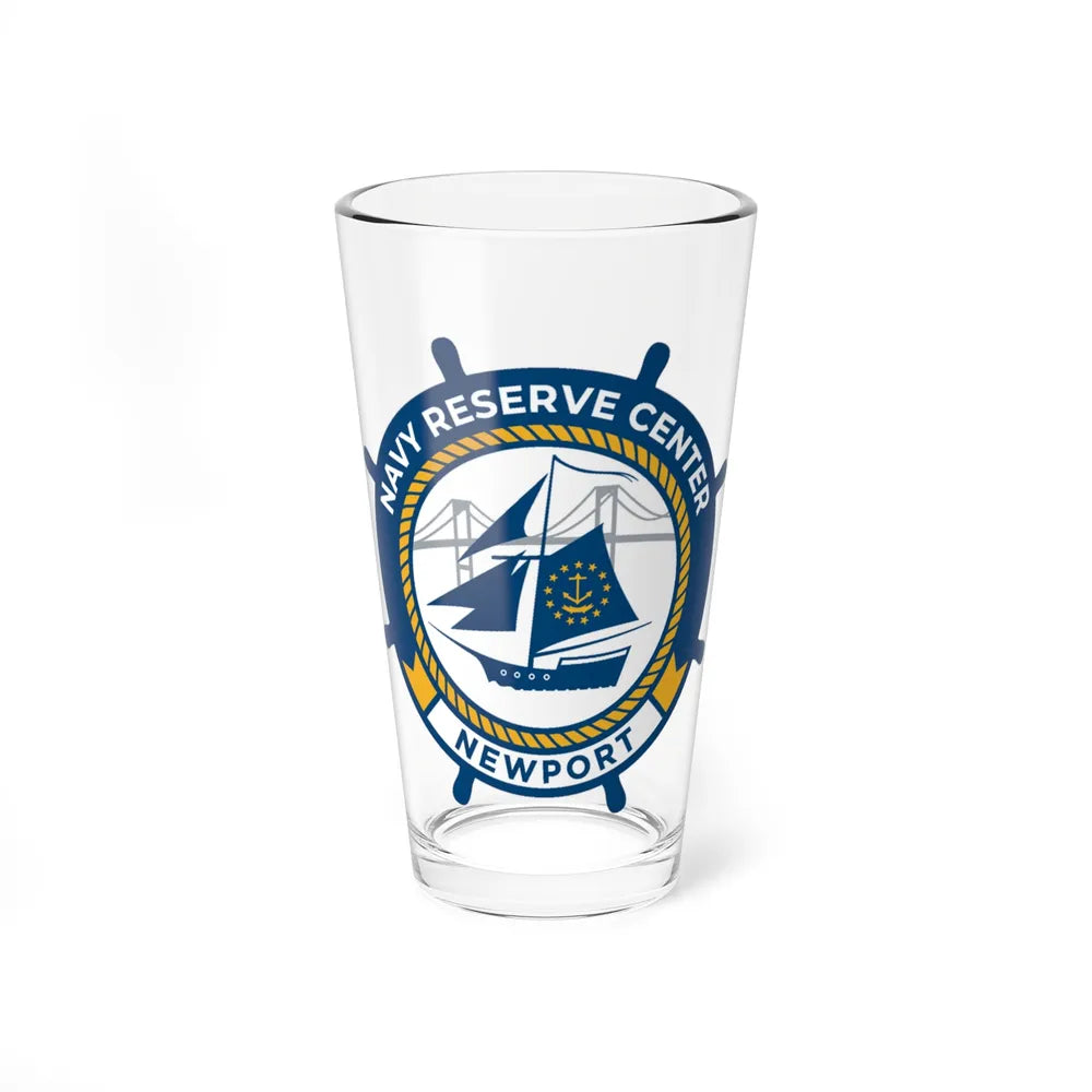 Navy Reserve Center Newport (U.S. Navy) Pint Glass 16oz-16oz-Go Mug Yourself