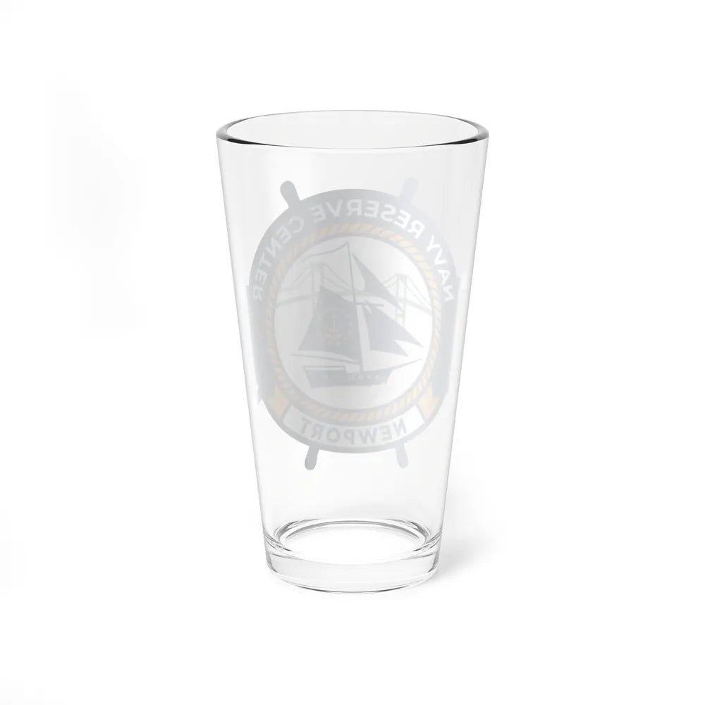 Navy Reserve Center Newport (U.S. Navy) Pint Glass 16oz-Go Mug Yourself