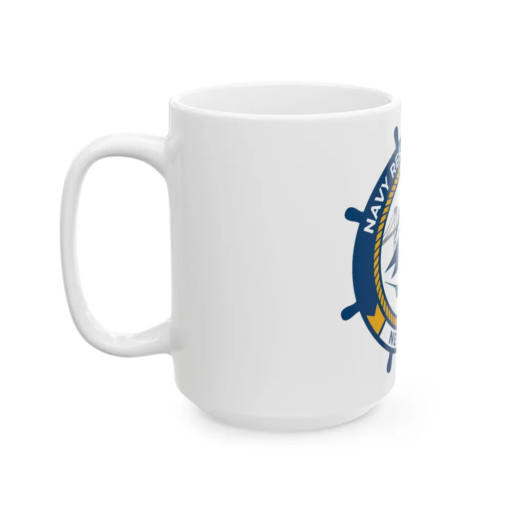 Navy Reserve Center Newport (U.S. Navy) White Coffee Mug-Go Mug Yourself