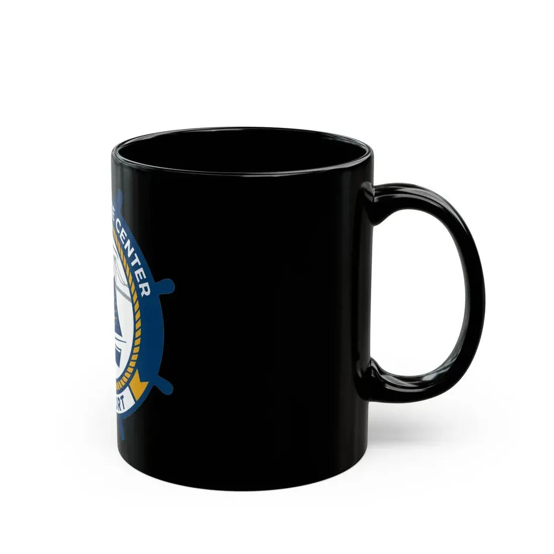 Navy Reserve Center Newport (U.S. Navy) Black Coffee Mug - Go Mug Yourself
