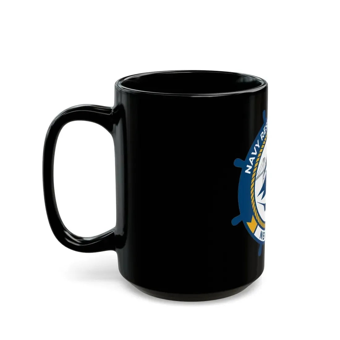Navy Reserve Center Newport (U.S. Navy) Black Coffee Mug - Go Mug Yourself