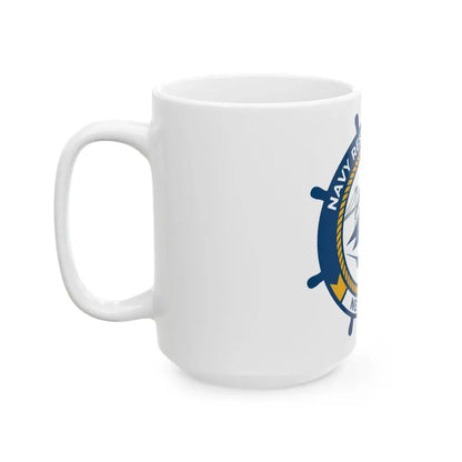 Navy Reserve Center Newport (U.S. Navy) White Coffee Mug - Go Mug Yourself
