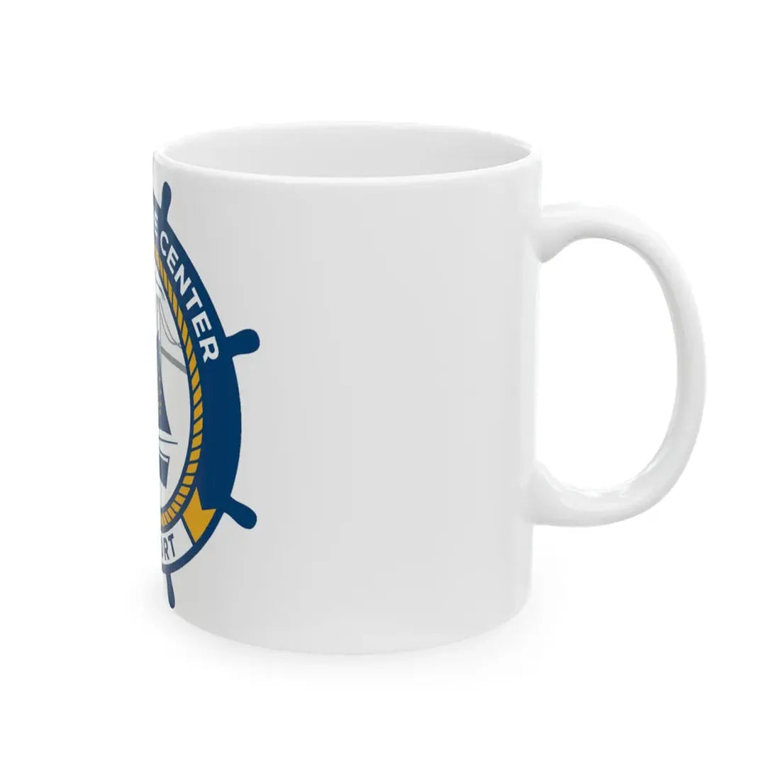 Navy Reserve Center Newport (U.S. Navy) White Coffee Mug - Go Mug Yourself