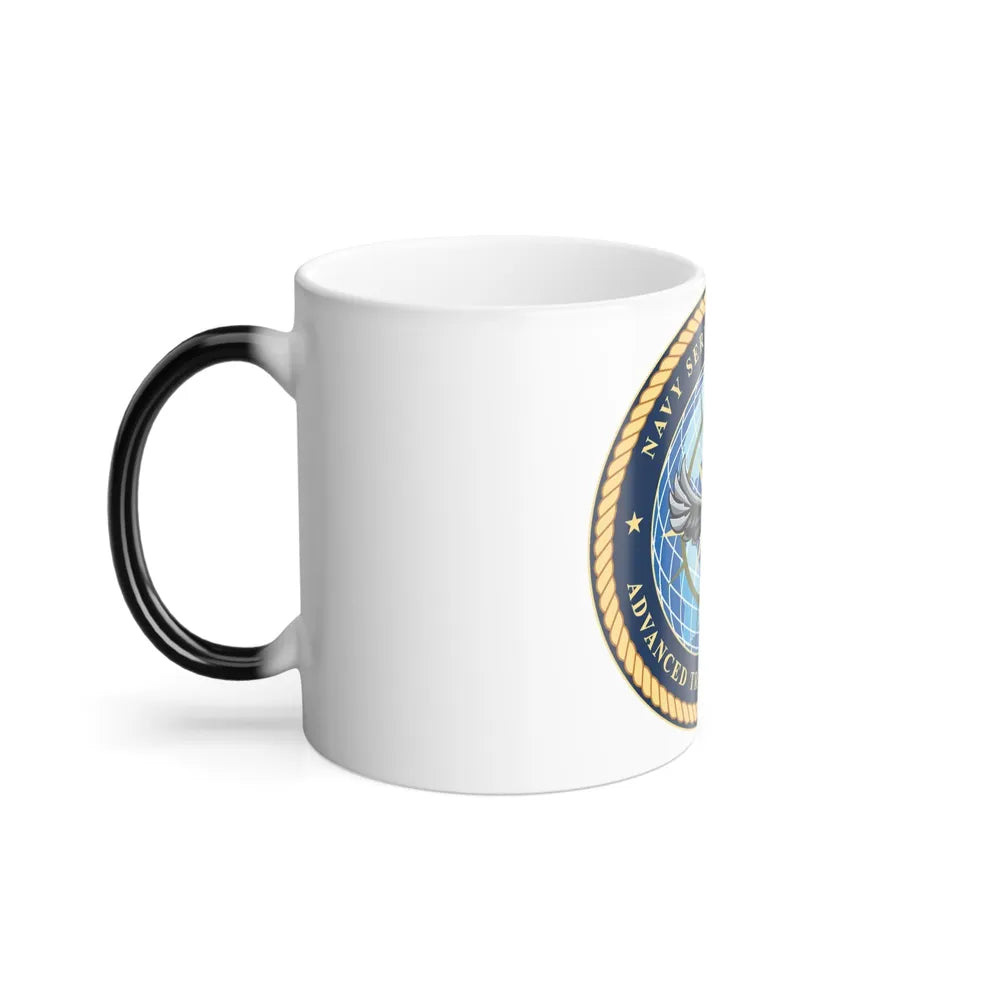 Navy Service Support Advanced Training Command San Diego (U.S. Navy) Color Changing Mug 11oz-Go Mug Yourself