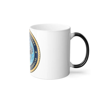 Navy Service Support Advanced Training Command San Diego (U.S. Navy) Color Changing Mug 11oz-Go Mug Yourself