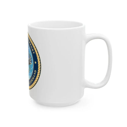 Navy Service Support Advanced Training Command San Diego (U.S. Navy) White Coffee Mug-Go Mug Yourself