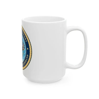 Navy Service Support Advanced Training Command San Diego (U.S. Navy) White Coffee Mug - Go Mug Yourself