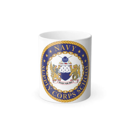 Navy Supply Corps School (U.S. Navy) Color Changing Mug 11oz-11oz-Go Mug Yourself