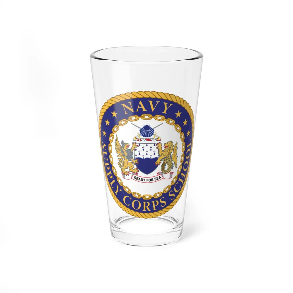 Navy Supply Corps School (U.S. Navy) Pint Glass 16oz-16oz-Go Mug Yourself